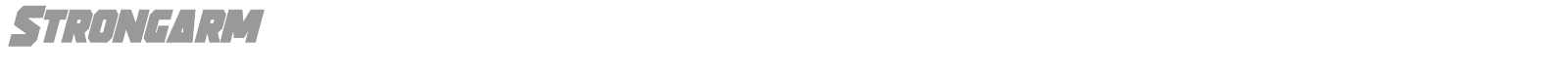 Strongarm font preview